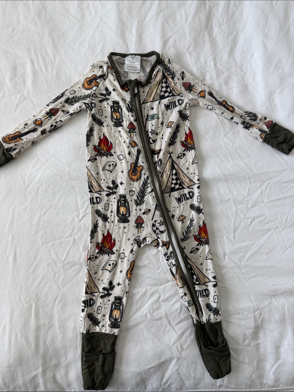 Kids Bamboo Sleeper One Piece Pajamas